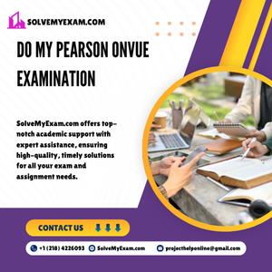 Do My Pearson OnVue Examination